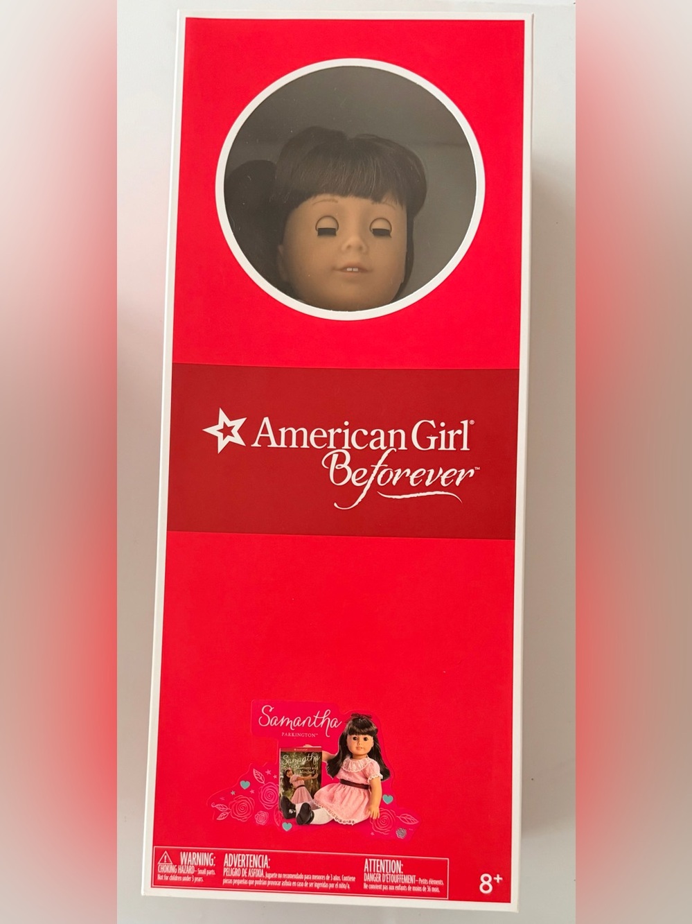 NRFB Pristine American Girl BeForever Samantha Parkington Doll + Book